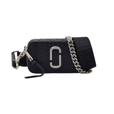 THE DTM MONOGRAM LEATHER SNAPSHOT